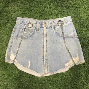Denim Carmar Skirt Screen-Worn in 'Dare Me'